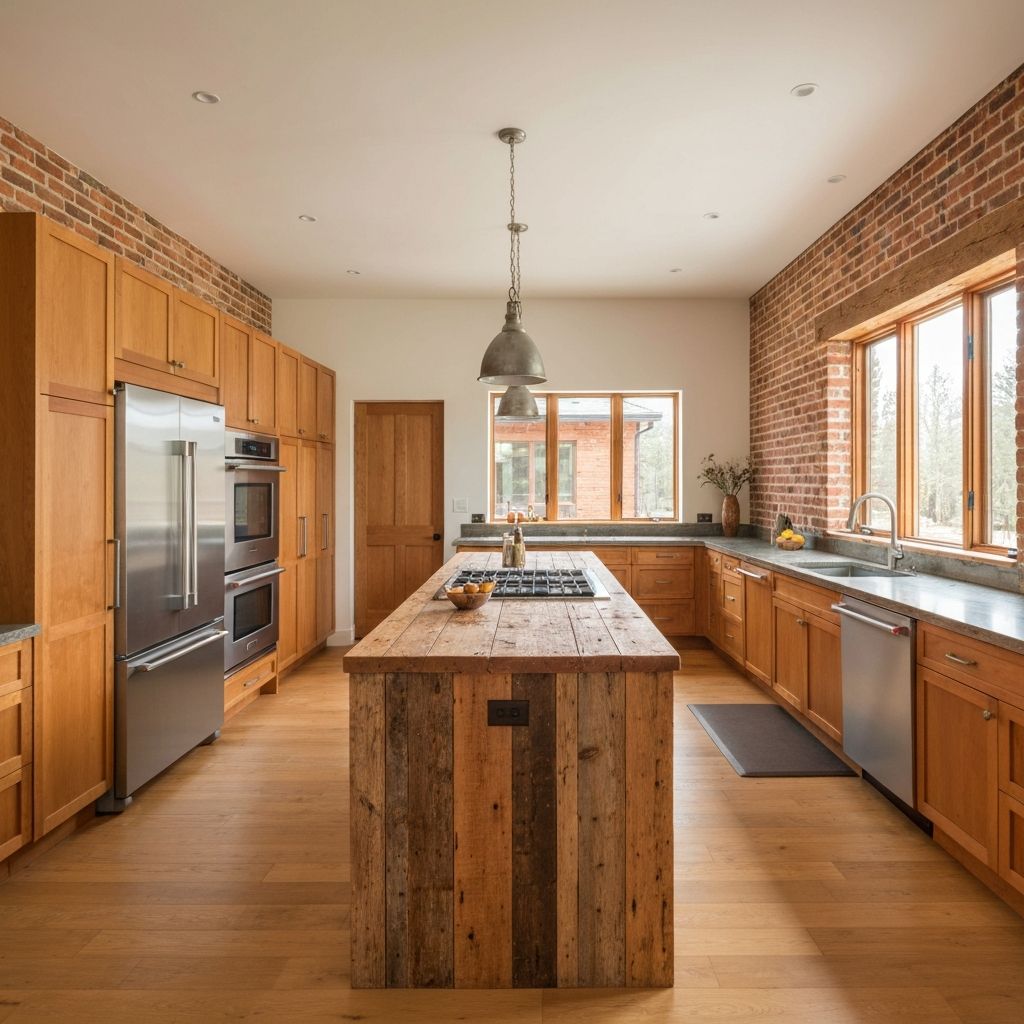 Cozinha Rústica Moderna